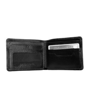 TufTox FlapView Slim Leather Wallet for Men
