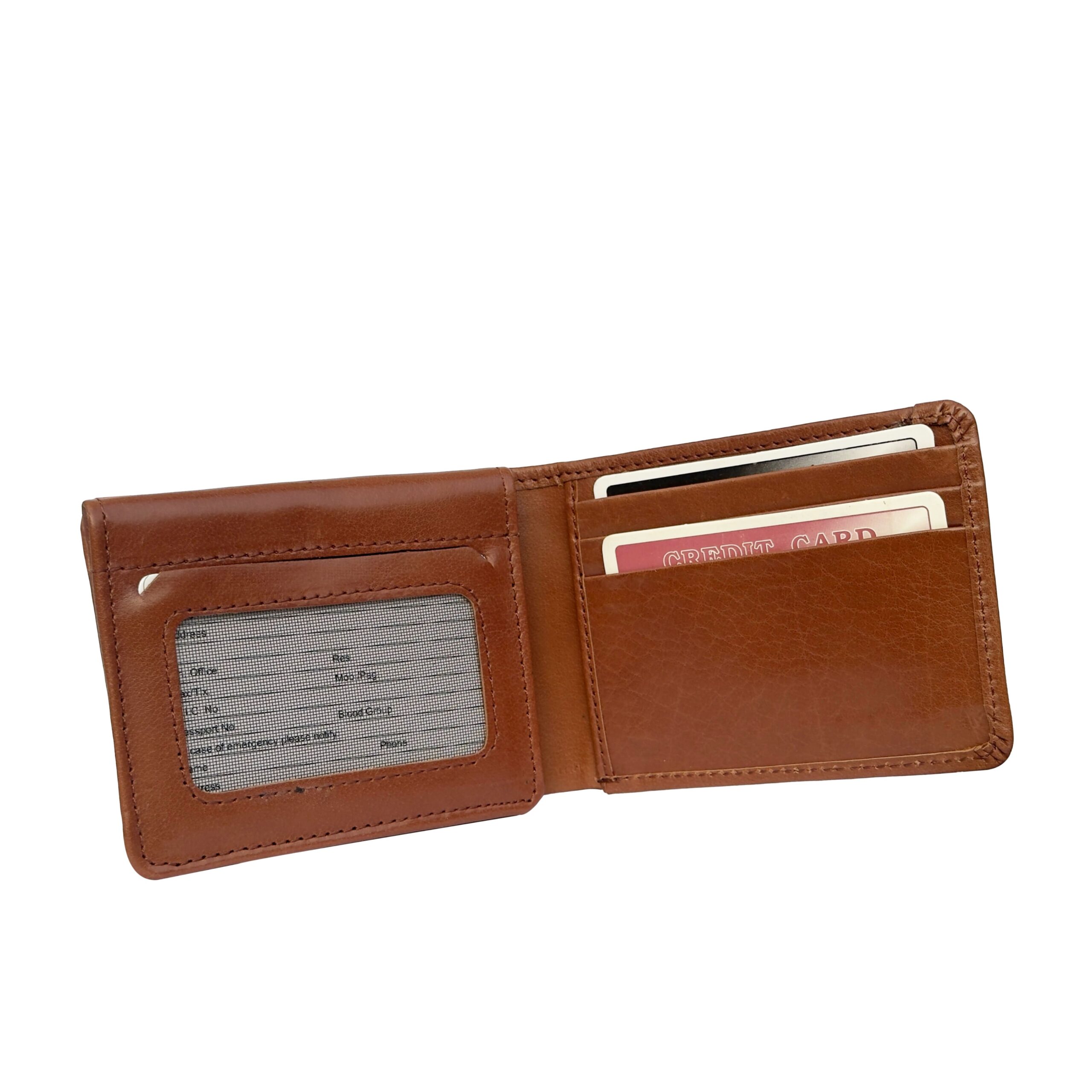 TufTox DualFold Flap Wallet for men Luxury Handmade