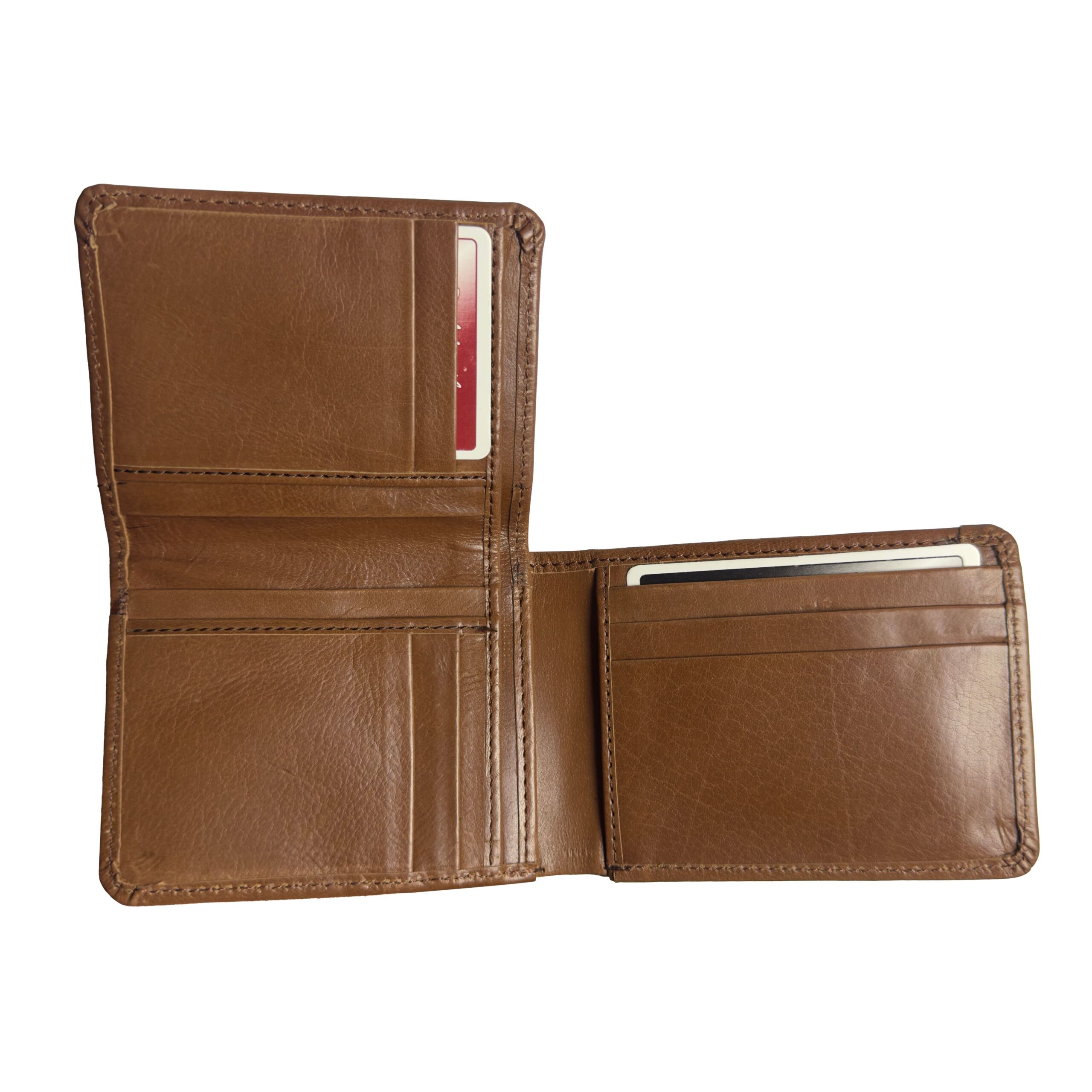 TufTox DualFold Flap Wallet for men Luxury Handmade - Image 4