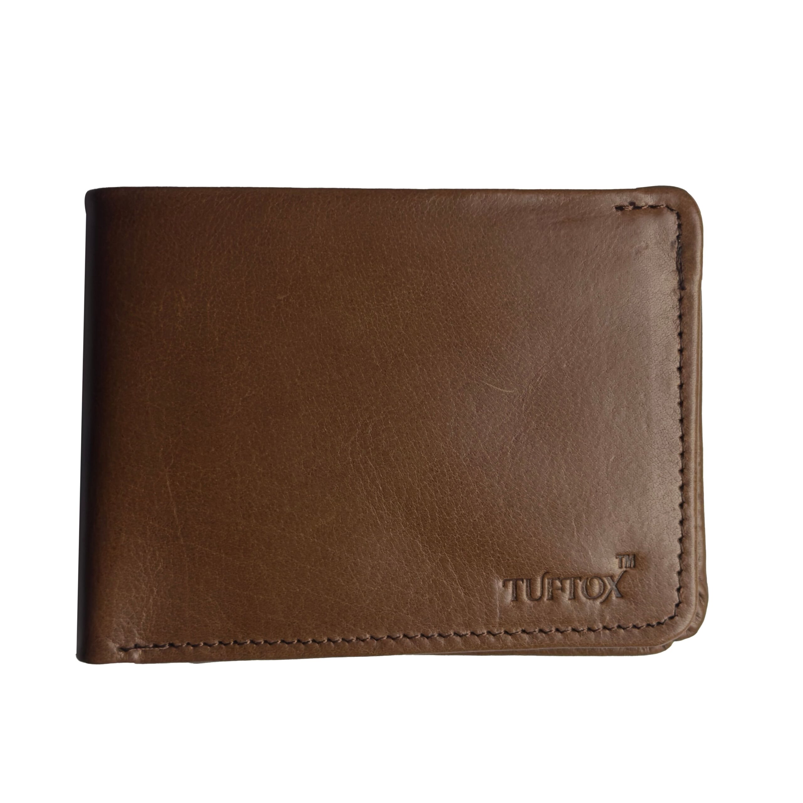 TufTox DualFold Flap Wallet for men Luxury Handmade - Image 5